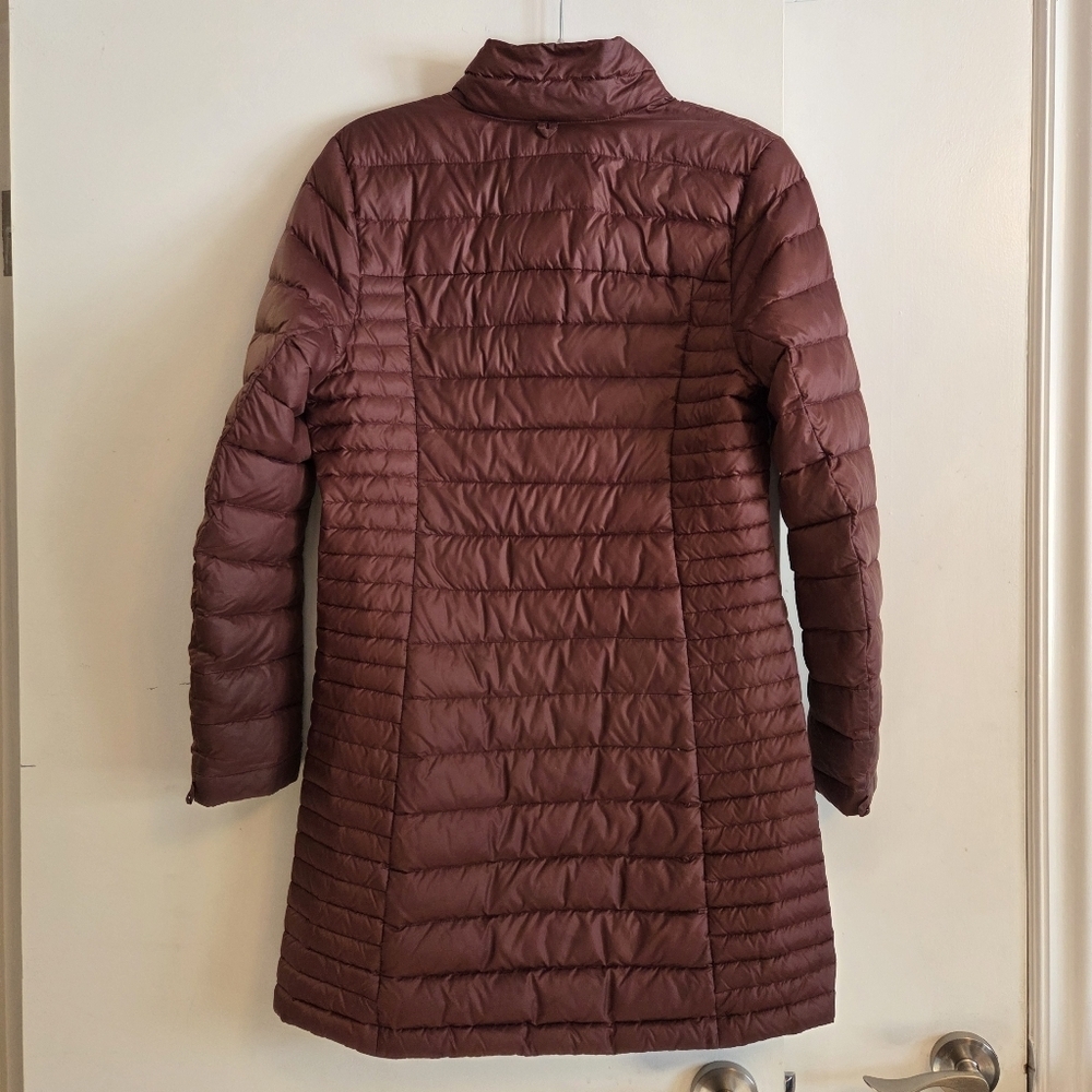 PATAGONIA Fiona Parka Puffer Jacket Dark Ruby Size Small - Picture 3 of 7